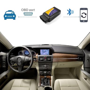 OBD2 ELM 327 -virhekoodinlukija Bluetooth - Android / Windows