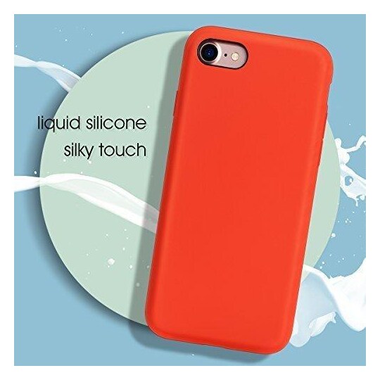 iPhone 7/8 / SE ylimääräinen iskunkestävä kuori - punainen