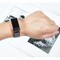 Fitbit Charge 3/4 rannekoru nailon musta / valkoinen