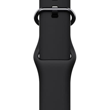 Apple Watch rannekoru silikoni 42/44 - musta