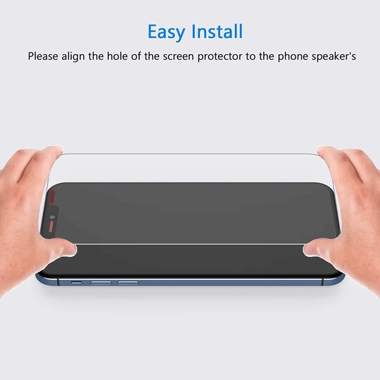 Näytönsuoja iPhone 12 Pro Max 6.7 "karkaistu lasi