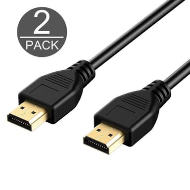 HDMI-kaapeli 1080p - 1,5 metriä - 2 kpl