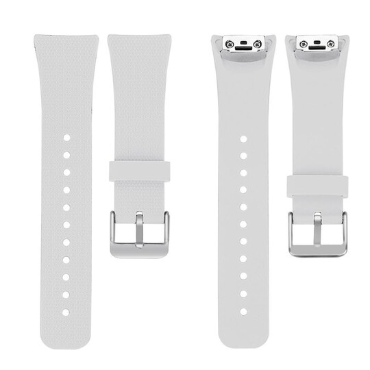Samsung Gear Fit2 silikonirannekoru - valkoinen