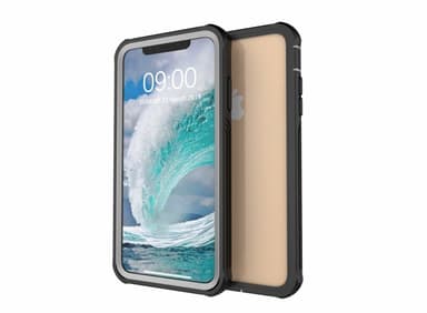 iPhone XR ylimääräinen iskunkestävä kuori näytönsuojalla