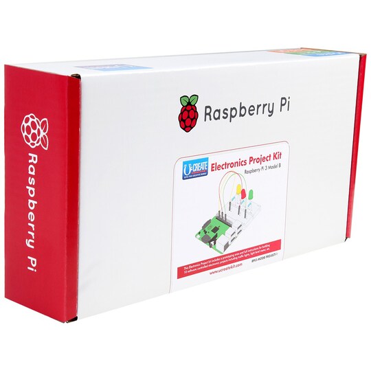 Raspberry Pi 3 UCreate Electronics Project pakkaus
