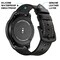 Ranneke Samsung Gear S3 Classic, Frontier, Galaxy Watch 22 mm Nahka Musta