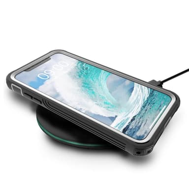 iPhone XR ylimääräinen iskunkestävä kuori näytönsuojalla