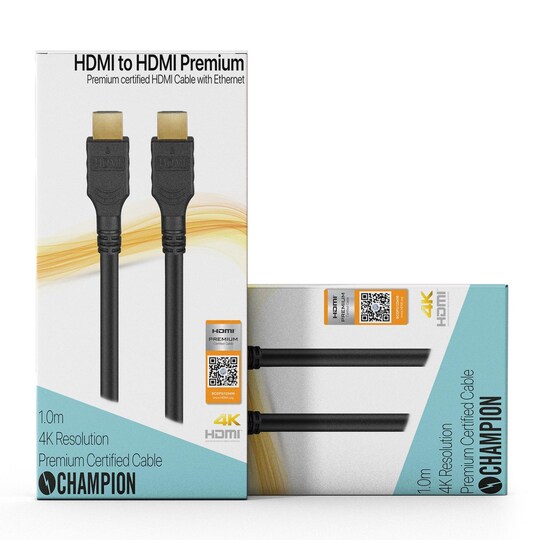 HDMI-kaapeli Ha-Ha Premium 1.0m
