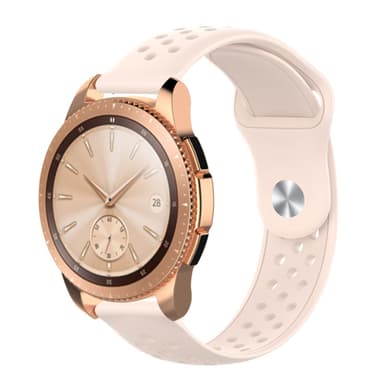 Galaxy Watch 42 mm ranneke 20 mm - beige pinkki