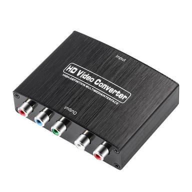 HD-videomuunnin HDMI komponentti RGB (YPbPr) ja ääni L / R (LPCM)