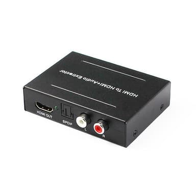 HDMI - HDMI + ääni (SPDIF ja R / L) - Äänenjakaja HDMI 4K: lle