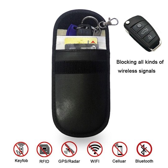 Keyless RFID -suoja - autonavain- ja kännykkäsuojus -2 kpl
