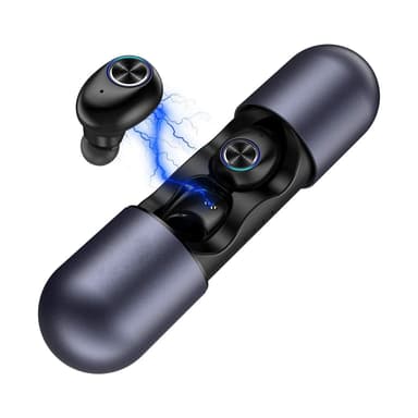 Langattomat Bluetooth 5.0 -kuulokkeet latauskotelolla