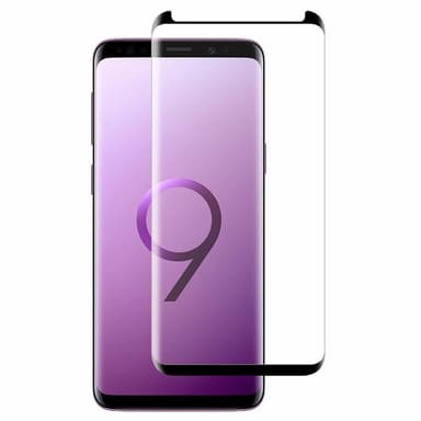 Näytönsuoja Samsung Galaxy S9 Plus karkaistu lasi musta