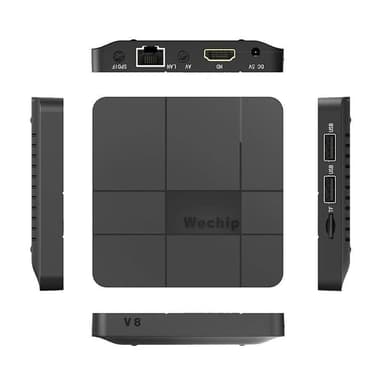 Älytelevisio-ruutu Android 7.1 UHD 4K 3D Wifi 2 Gt + 16 Gt