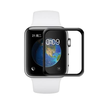 Apple watch 42mm koko ruudun peittävä 3D-näytönsuoja karkaistua lasia