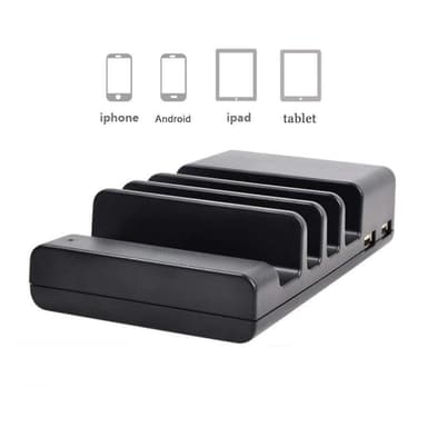 USB-latausasema 4 laitteelle