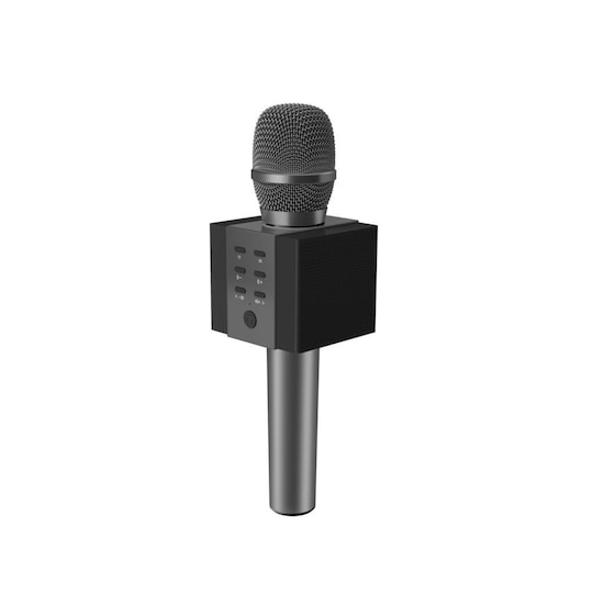 Karaoke-mikrofoni Bluetooth-kaiuttimella 5W Grafiitti musta
