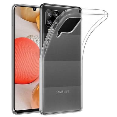 Silikonikotelo läpinäkyvä Samsung Galaxy A42