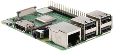 Raspberry Pi 3 Model B+ yhden piirilevyn tietokone