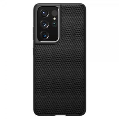 Spigen Samsung Galaxy S21 Ultra Suojakuori Liquid Air Matte Black