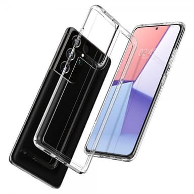 Spigen Samsung Galaxy S21 Ultra Suojakuori Ultra Hybrid Crystal Clear