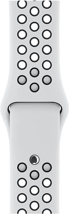 Apple Watch 40 mm Nike urheiluranneke (platina/musta)
