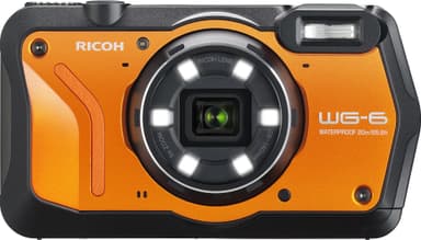 Ricoh kompaktikamera WG-6 (oranssi)