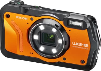 Ricoh kompaktikamera WG-6 (oranssi)