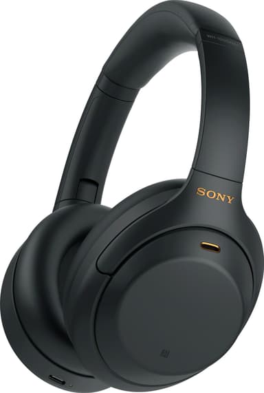 Sony langattomat around-ear kuulokkeet WH-1000XM4 (musta)