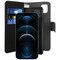 Puro 2in1 iPhone 12 Pro Max lompakkokotelo (musta)