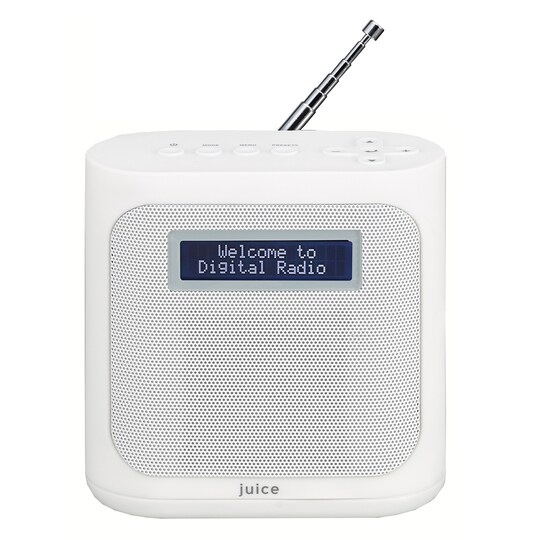JUICE Mini kannettava radio SJUMWH14E (valkoinen)