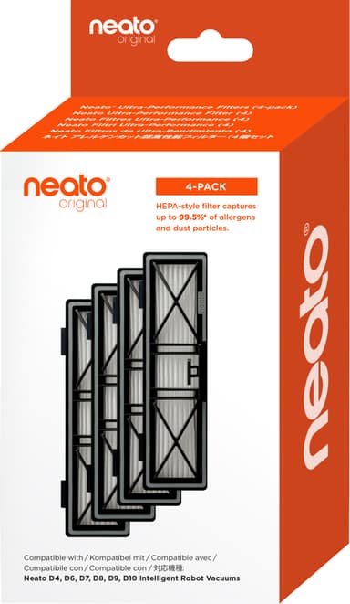 Neato Ultra-Performance suodatinpakkaus robotti-imurille NEA0378