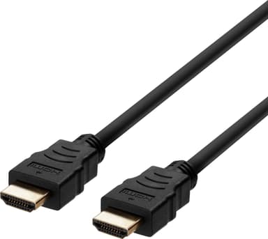 Deltaco Ultra High Speed HDMI kaapeli (2m / musta)