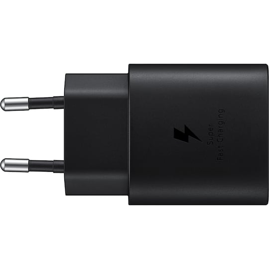 Samsung 25W USB-C Fast Charging seinälaturi (musta)