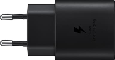 Samsung 25W USB-C Fast Charging seinälaturi (musta)