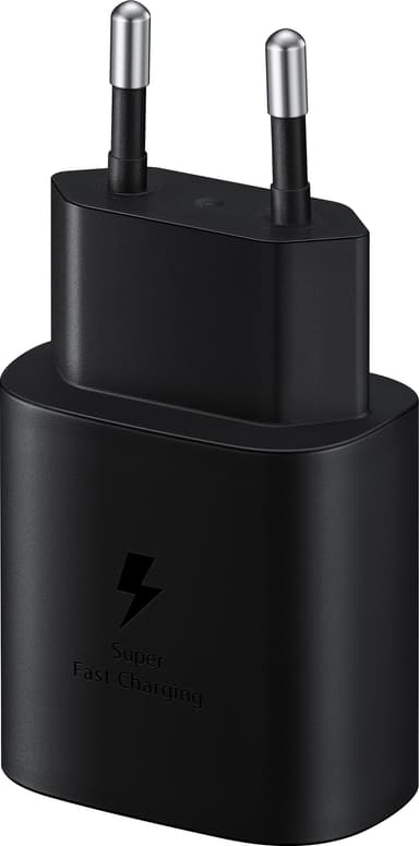 Samsung 25W USB-C Fast Charging seinälaturi (musta)