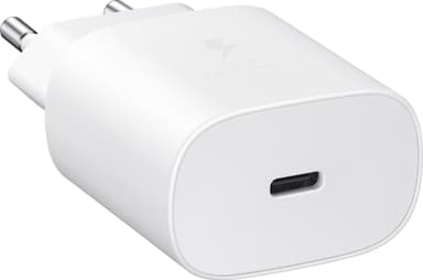 Samsung 25W USB-C Fast Charging seinälaturi (valkoinen) - Gigantti  verkkokauppa