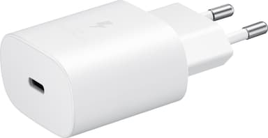 Samsung 25W USB-C Fast Charging seinälaturi (valkoinen)