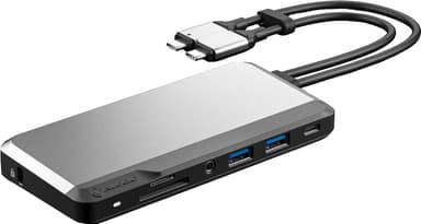 Alogic Dual USB-C Super 10-in-1 telakointiasema