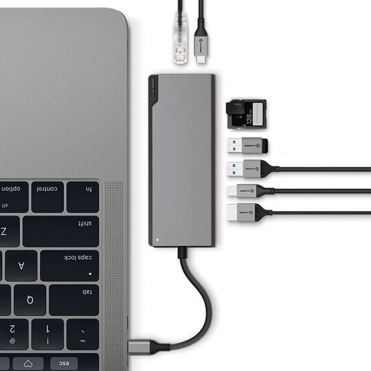 Alogic Ultra Plus USB-C telakointiasema (Space Grey)