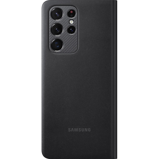 Samsung Galaxy S21 Ultra LED View suojakotelo (musta)