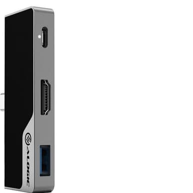 Alogic Nano Mini USB-C telakka (Space Grey)