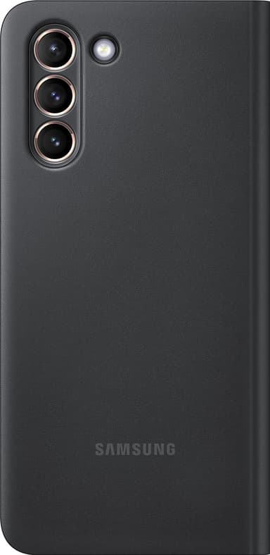 Samsung Galaxy S21 Clear View suojakotelo (musta)