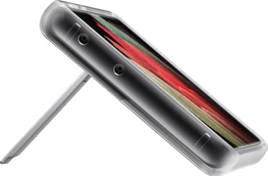 Samsung Galaxy S21 Ultra Standing Cover suojakuori jalustalla (kirkas)