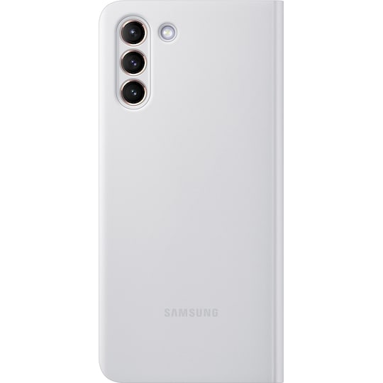 Samsung Galaxy S21 Plus Clear View suojakotelo (harmaa)