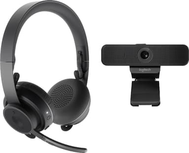 Logitech Personal Collaboration MS pakkaus (webkamera+kuulokkeet)