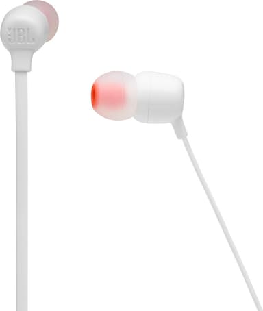 JBL Tune125BT langattomat in-ear kuulokkeet (valkoinen)