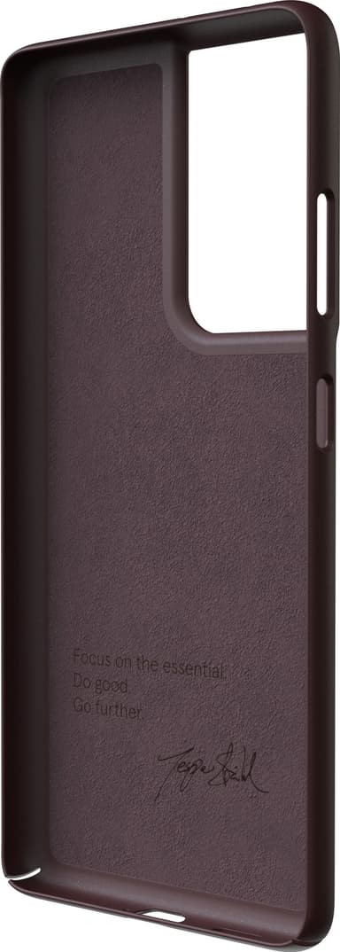 Nudient Samsung Galaxy S21 Ultra suojakuori (punainen)