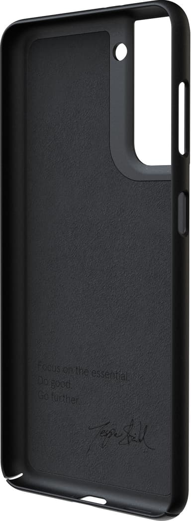 Nudient Samsung Galaxy S21 Plus suojakuori (musta)